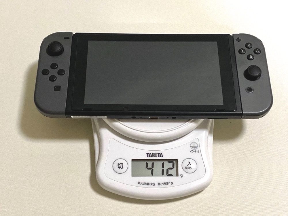 Nintendo Switch 重量